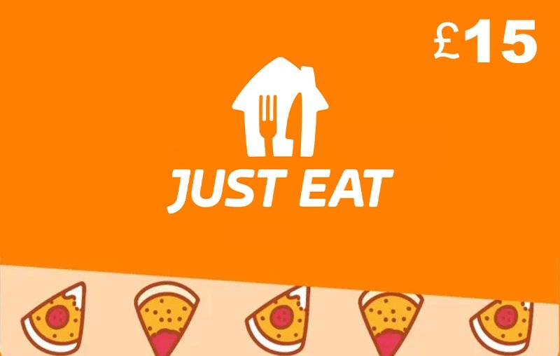 Just Eat 15 GBP