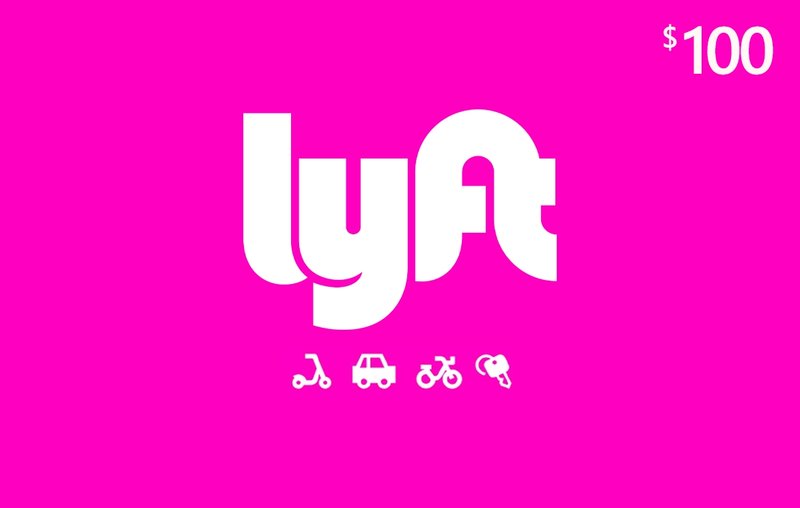 Lyft 100 USD US Gift Card