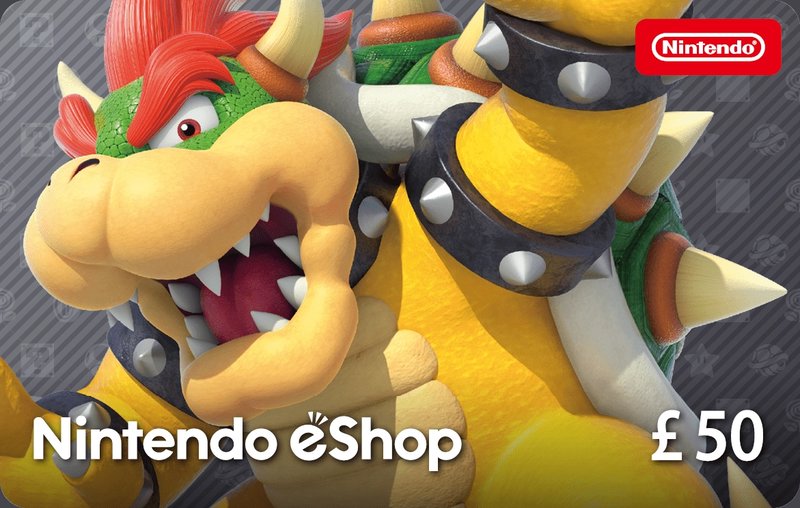 Nintendo eShop Card 50 GBP