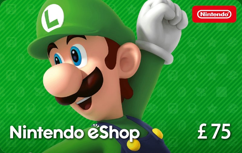 Nintendo eShop Card 75 GBP