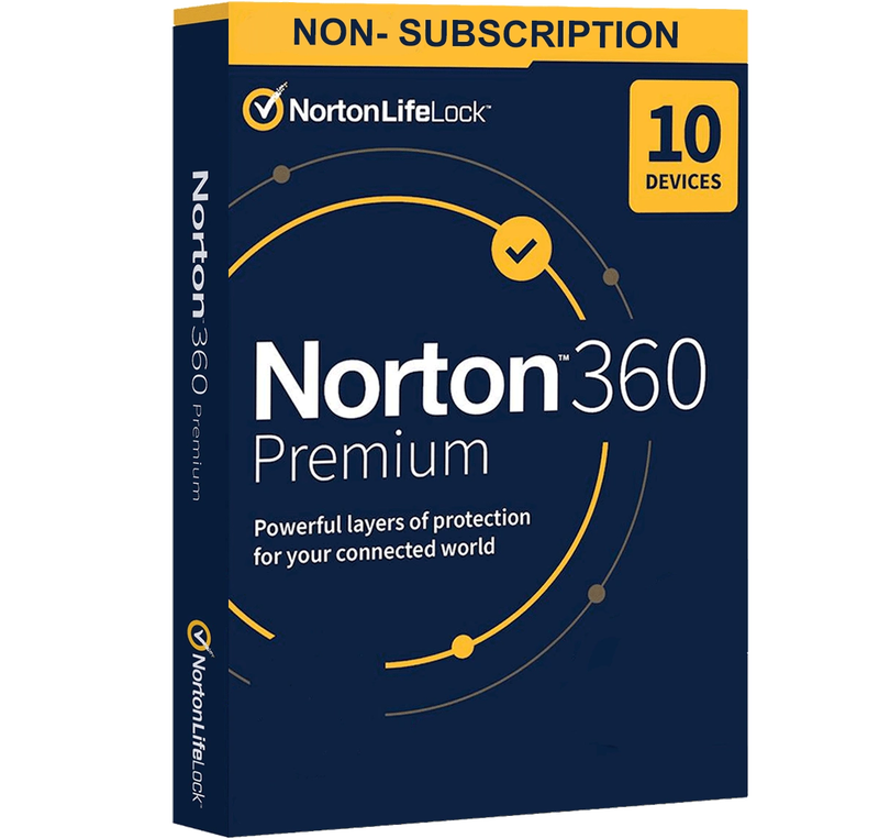 Norton 360 Premium EU Key (1 Year  10 Devices) + 75 GB Cloud Storage non-Subscription