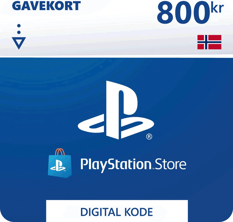 Playstation Network Card 800kr NO NOK