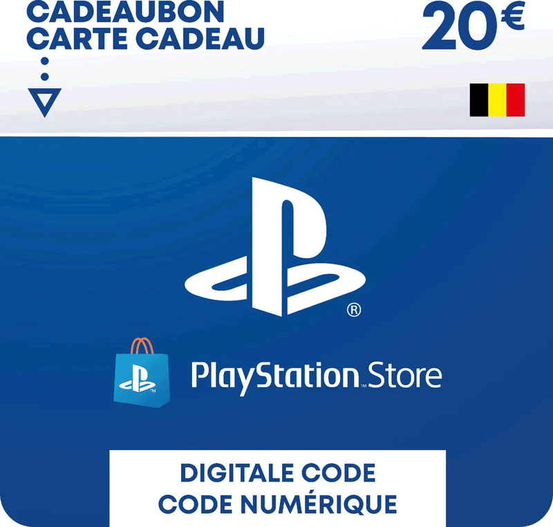 PSN PlayStation Netwrok Card 20 EUR BE