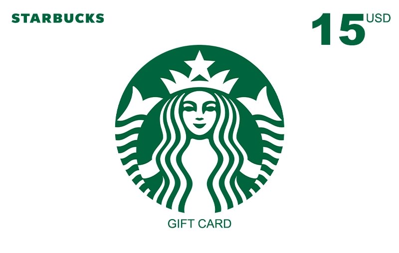 Starbucks Gift Card 15 USD US