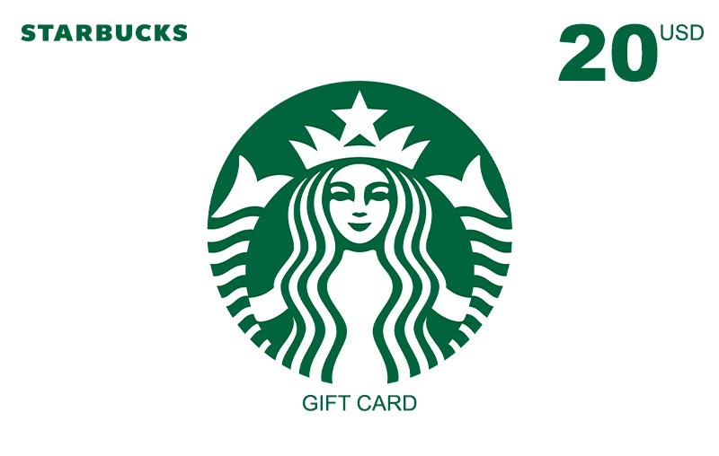 Starbucks Gift Card 20 USD US