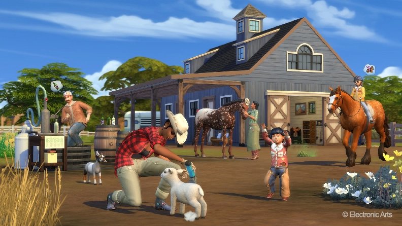 THE SIMS 4 - HORSE RANCH EXPANSION PACK_001