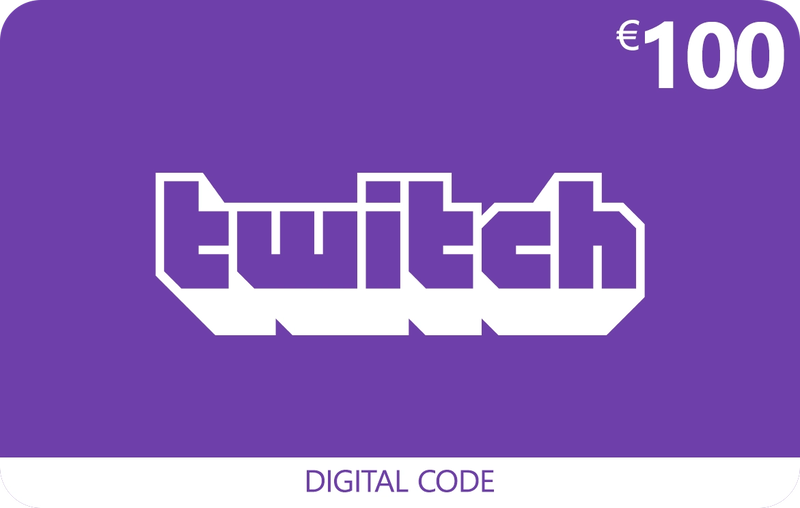 Twitch Gift Card 100 EUR