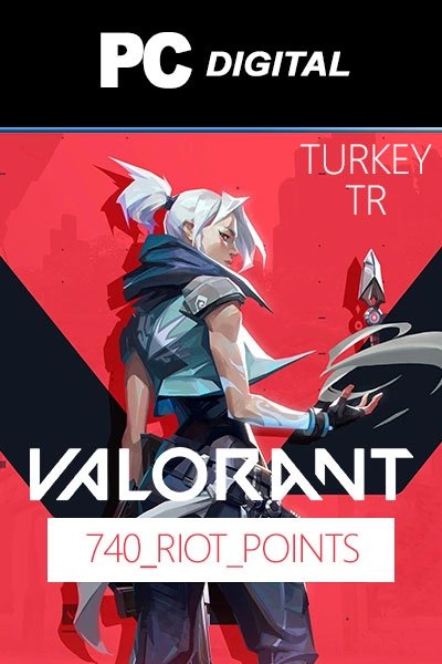 Valorant Gift Card 740 Riot Points TR