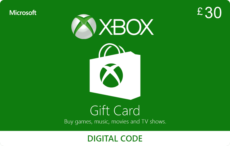 Xbox Gift Card 30 GBP