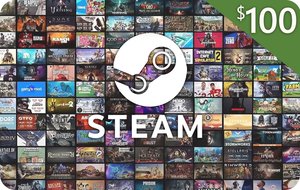 Steam Gift Card 100 USD US