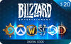 Blizzard Gift Card 20 USD