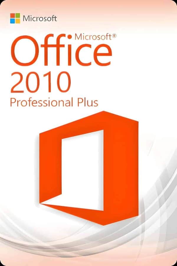 Microsoft Office 2010 Professional Plus License for 3 devices