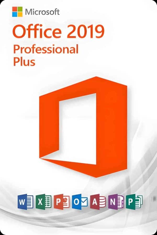 Microsoft Office 2019 Professional Plus License for 3 devices